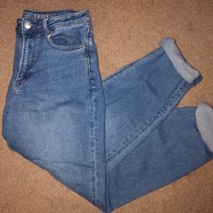 American eagle mom jeans
